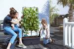 green basics veggie wall 80cm living black